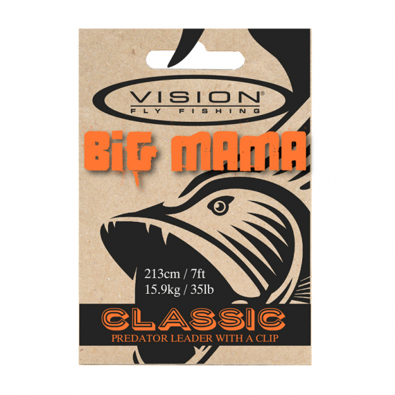 Vision Big Mama Classic leader i gruppen Krok & Småplock / Tafsar & Tafsmaterial hos Fishline (VBLC)