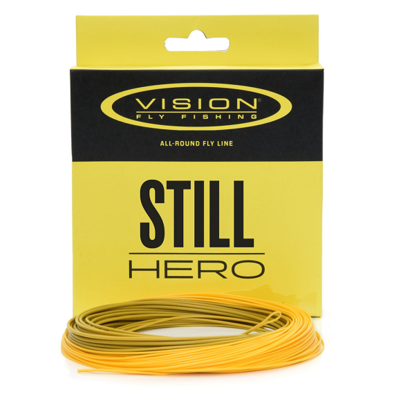 Vision Hero Still 120 WF Fluglina Fast Intermediate i gruppen Fiskemetoder / Flugfiske / Fluglinor / Enhandslinor hos Fishline (VHES6FIr)