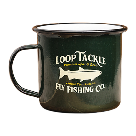 Loop Vintage Mug - Green i gruppen Outdoor / Friluftskök & Redskap / Koppar & Muggar hos Fishline (VMG)