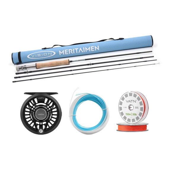 Vision Meritaimen Coastal+ Flugset - 9\' #5 i gruppen Fiskeset / Flugfiskeset / Flugfiskeset Enhands hos Fishline (VMT49052026COASTAL)