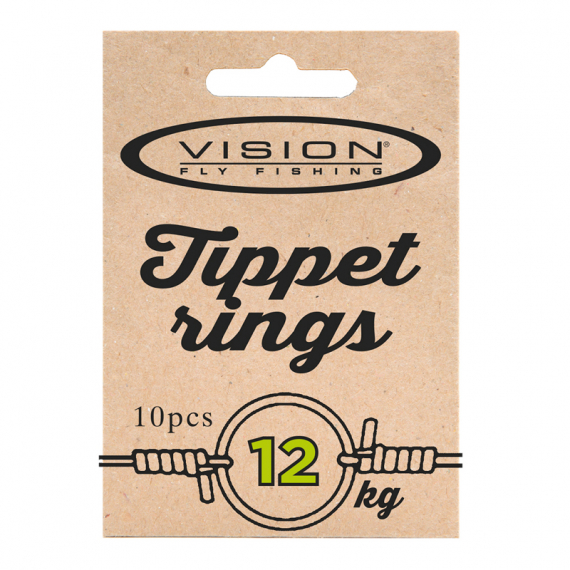 Vision Tippet Rings i gruppen Krok & Småplock / Tafsar & Tafsmaterial / Tafsmaterial / Tafsmaterial Flugfiske hos Fishline (VTRMr)