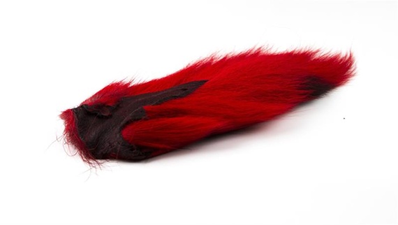 Bucktail - Red i gruppen Krok & Småplock / Flugbindning / Flugbindningsmaterial / Hårmaterial / Bucktails hos Fishline (W-BTL056)