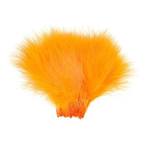 Marabou Strung - Fluo. orange i gruppen Krok & Småplock / Flugbindning / Flugbindningsmaterial / Fjädrar & Nackar / Övriga Fjädrar hos Fishline (W-MB503)