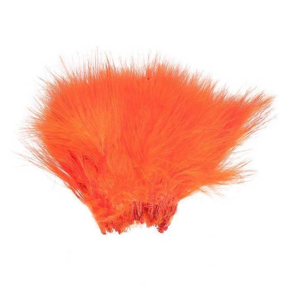 Marabou Strung - Fluo. Fire Orange i gruppen Krok & Småplock / Flugbindning / Flugbindningsmaterial / Fjädrar & Nackar / Övriga Fjädrar hos Fishline (W-MB505)