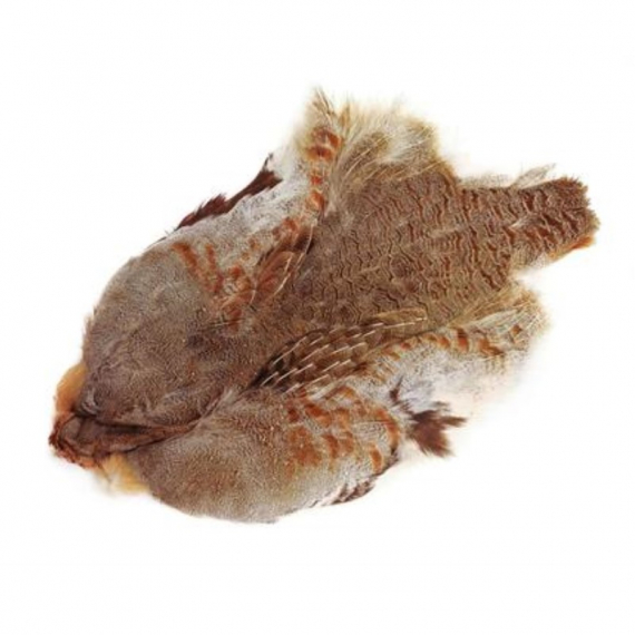 Hungarian Partridge Skin #1 Natural i gruppen Krok & Småplock / Flugbindning / Flugbindningsmaterial / Fjädrar & Nackar / Nackar & Sadlar hos Fishline (W-PR1199)