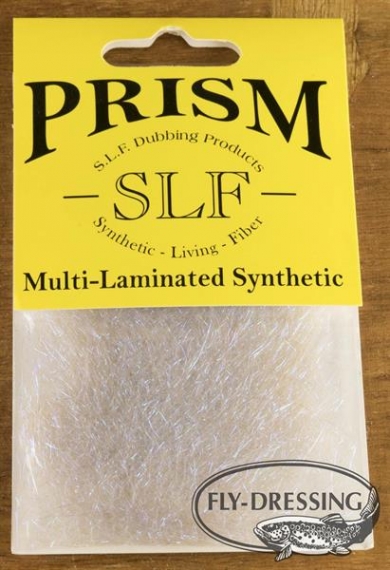 SLF-Prism Dubbing - Light Gray i gruppen Krok & Småplock / Flugbindning / Flugbindningsmaterial / Dubbing hos Fishline (W-SLFP031)