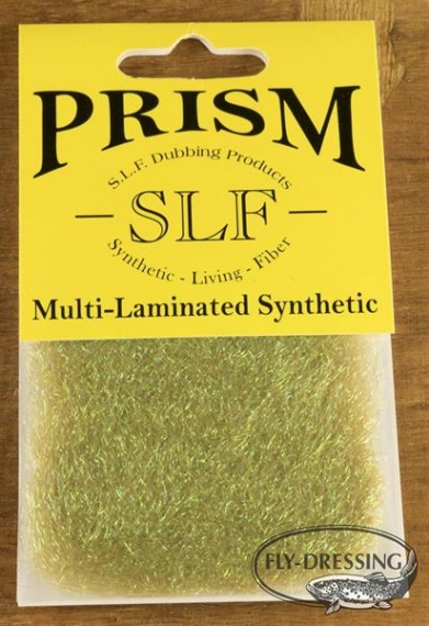 SLF-Prism Dubbing - Light Olive i gruppen Krok & Småplock / Flugbindning / Flugbindningsmaterial / Dubbing hos Fishline (W-SLFP060)