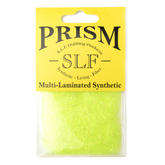 SLF-Prism Dubbing - Fluoro Yellow i gruppen Krok & Småplock / Flugbindning / Flugbindningsmaterial / Dubbing hos Fishline (W-SLFP502)