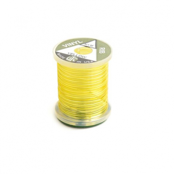 Vinyl D Rib, Medium - Yellow i gruppen Krok & Småplock / Flugbindning / Flugbindningsmaterial / Övriga Syntetmaterial hos Fishline (W-VRM006)