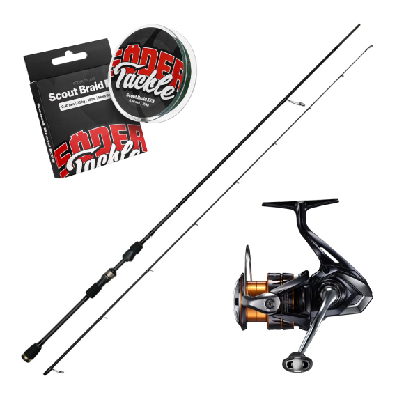 Westin W3 Finesse T&C & Nexave FJ Combo 7\'6\'\' 5-15g i gruppen Fiskeset / Haspelset / Haspelset Abborre hos Fishline (W360-0762-MLNEXSET)