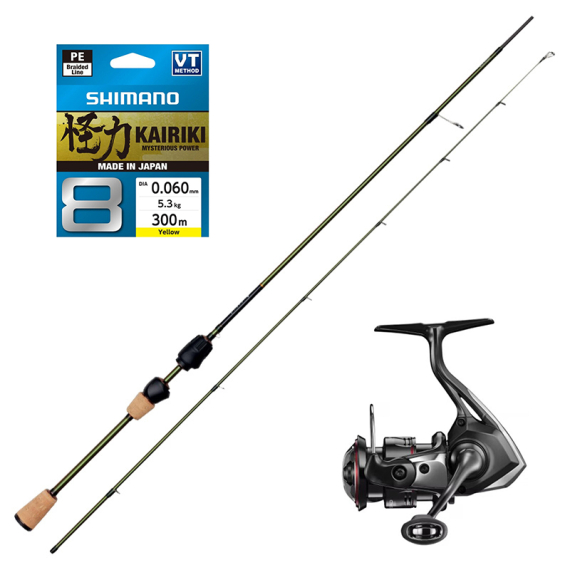 Westin W6 Spoon 7\'1\'\' 2-10g / Shimano Vanford Combo i gruppen Fiskeset / Haspelset / Haspelset Ädelfisk hos Fishline (W6SPOONVABFORDCOMBO)