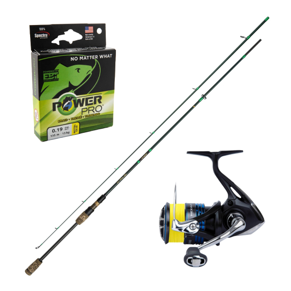 Mikado Katsudo Light Ranger & Nexave Spinning Combo 4-21g i gruppen Fiskeset / Haspelset / Haspelset Abborre hos Fishline (WAA616-225COMBO)