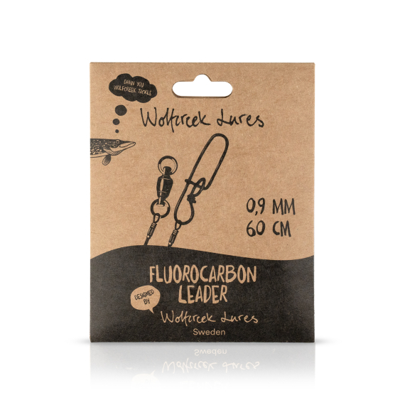 Wolfcreek Lures Fluorocarbon Leader i gruppen Krok & Småplock / Tafsar & Tafsmaterial / Färdiga Tafsar hos Fishline (WCL-TT-LEADER-FC-0.9MMr)