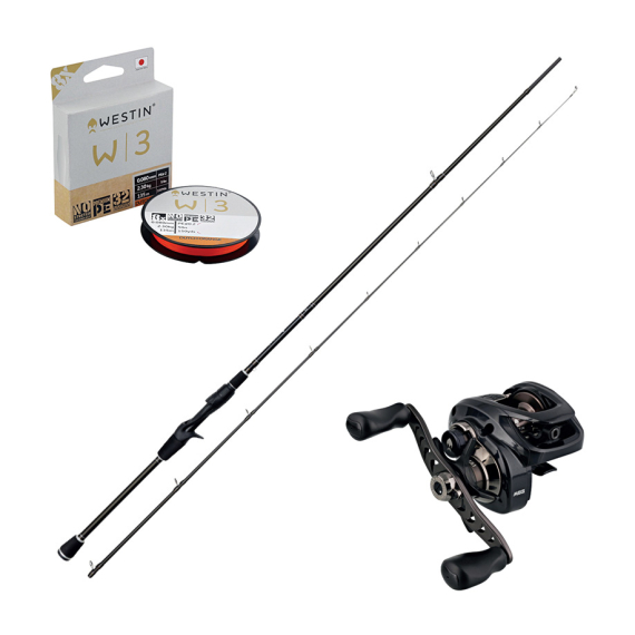 Westin W2 Finesse-T Baitcasting Combo i gruppen Fiskeset / Spinnfiskeset / Spinnfiskeset Abborre hos Fishline (WESTNW2FINESSESET)