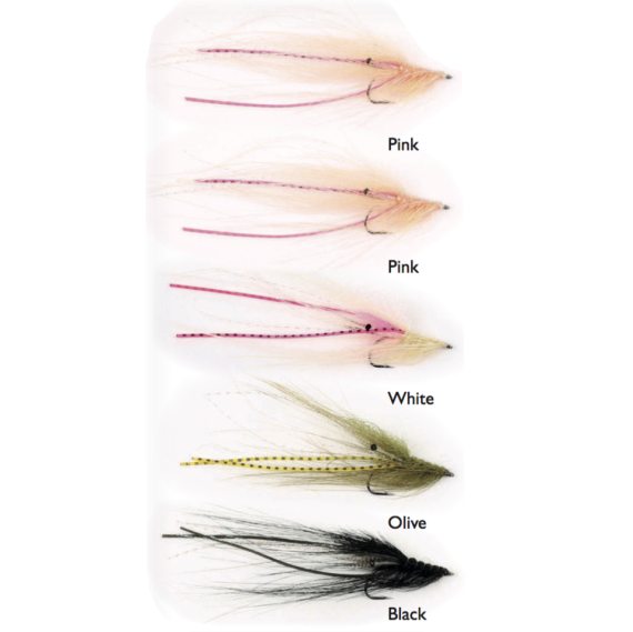 Havsöring Pattegrisen 5-pack i gruppen Fiskedrag / Flugor / Kustflugor hos Fishline (WFB67)