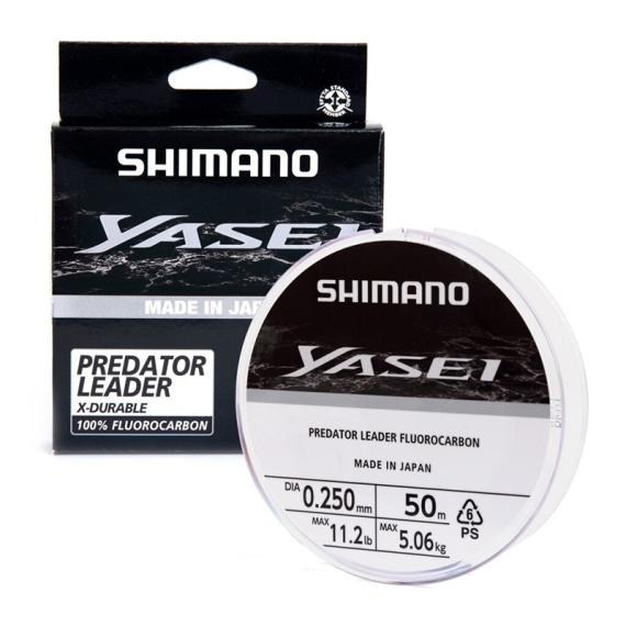 Shimano Line Yasei Fluoro Leader Grey i gruppen Krok & Småplock / Tafsar & Tafsmaterial / Tafsmaterial / Tafsmaterial Fluorocarbon hos Fishline (YASPFL5018r)