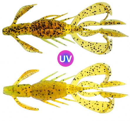 PerchFight Crayfish 4.4\'\' (5-Pack) i gruppen Fiskedrag / Jiggar & Gummibeten / Kräftor & Creaturebaits / Kräftjiggar hos Fishline (Z-PC4.4-GPCr)