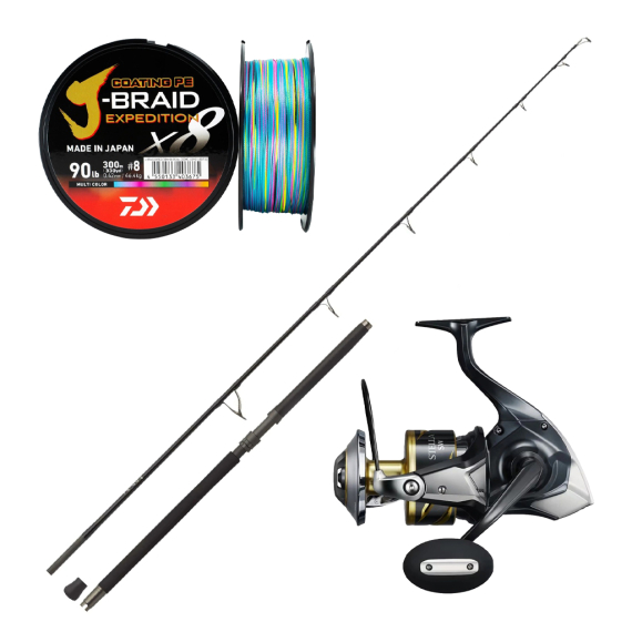 Zenaq Tobizo DBL & Shimano Stella Combo 80-180g i gruppen Fiskemetoder / Havsfiske hos Fishline (ZENAQTOBIZIOSTELLASET)