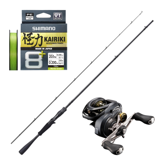 Shimano Zodias BFS Casting Combo 6\'4\'\'3,5-10g i gruppen Fiskeset / Spinnfiskeset / Spinnfiskeset Abborre hos Fishline (ZODIASBFSCOMBO)
