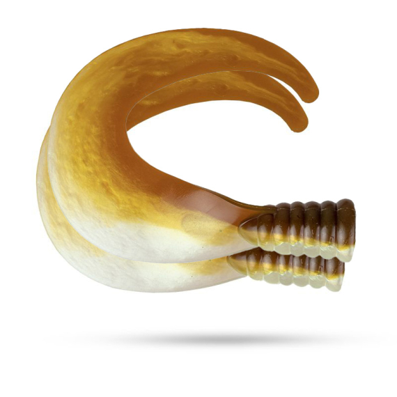 SvartZonker Big Tail (2-pack) i gruppen Fiskedrag / Jiggar & Gummibeten / Extra Tails & Curlys hos Fishline (ZS101101r)