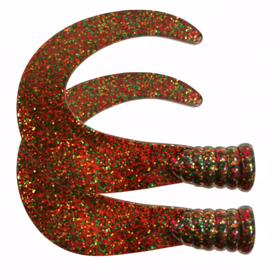 SvartZonker Big Tail (2-pack) - Motoroil i gruppen Fiskedrag / Jiggar & Gummibeten / Extra Tails & Curlys hos Fishline (ZS101110)