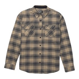 Salty Crew Fathom Ls Tech Flannel Khaki
