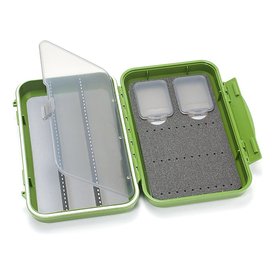 C&F Design Medium 2-Row WP Tube Fly Case w 3 Comp (CF-2403V) Olive