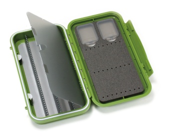 C&F Design Large 3-Row WP Tube Fly Case w 4 Comp (CF-3404V) Olive