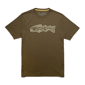 Howler Bro's T-Shirt Trout Bolt Ivy Green