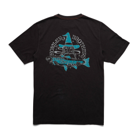 Howler Bro's Cotton T-Shirt River Wizard Black