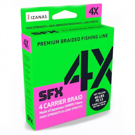 SFX 4X Braid Hot Yellow 137m