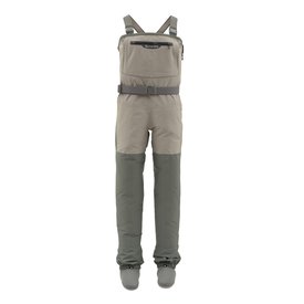 Simms Womens Freestone Z Stockingfoot Vadarbyxa Striker Grey MS