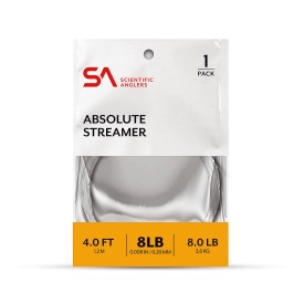 SA Absolute Streamer Leader 4' 10 lb (0,23 mm)