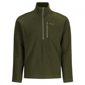Simms Rivershed Half Zip Riffle Heather