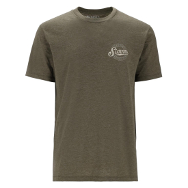 Simms Circle Lockup T-Shirt Military Heather