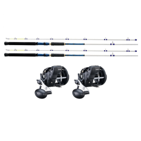 Okuma Magda Finn 7'0 15-30lbs w. Magda Pro 20DXT Trolling Combo 2-Pack