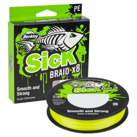 Berkley Sick Braid Flame Green 150m
