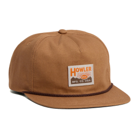 Howler Bro's Unstructured Snapback Hats HB Manufacturing Co. - Brown Oxford
