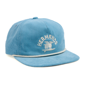 Howler Bros Unstructured Snapback Hats Surfbird - Blue Corduroy