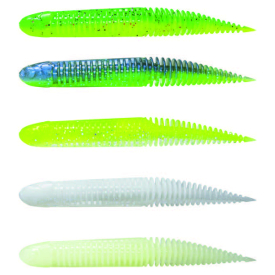 Savage Gear Ned Dragon Tail Slug 8,8cm, 4g (5-pack) - Dark Water Mix