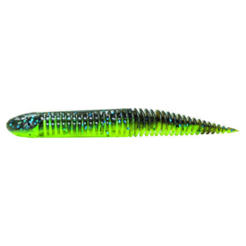 Savage Gear Ned Dragon Tail Slug 10cm, 5,5g (5-pack) - Chartreuse Pumpkin
