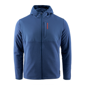 Grundéns Bering Fleece Pro FZ Hoodie Blue Abyss