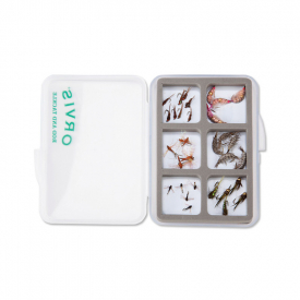 Orvis Super Slim Shirt Pocket Fly Box, 6 Mag Comp