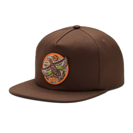 Yeti Bftw Duck Flat Brim Hat - Dark Brown