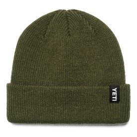 Yeti Logo Badge Beanie - Olive
