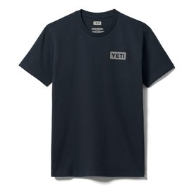 Yeti Lchest Logobadge SST T-Shirt, Navy