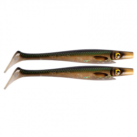 Pig Shad Jr, 20cm, 50g - Emerald Herring - 2pcs
