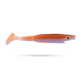 Piglet Shad 10cm (6-pack) - Cinnamon Pro Blue
