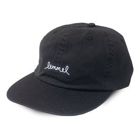 Lemmel Cap Lemmel Logo - Black