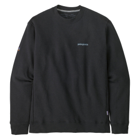 Patagonia Fitz Roy Icon Uprisal Crew Sweatshirt Ink Black